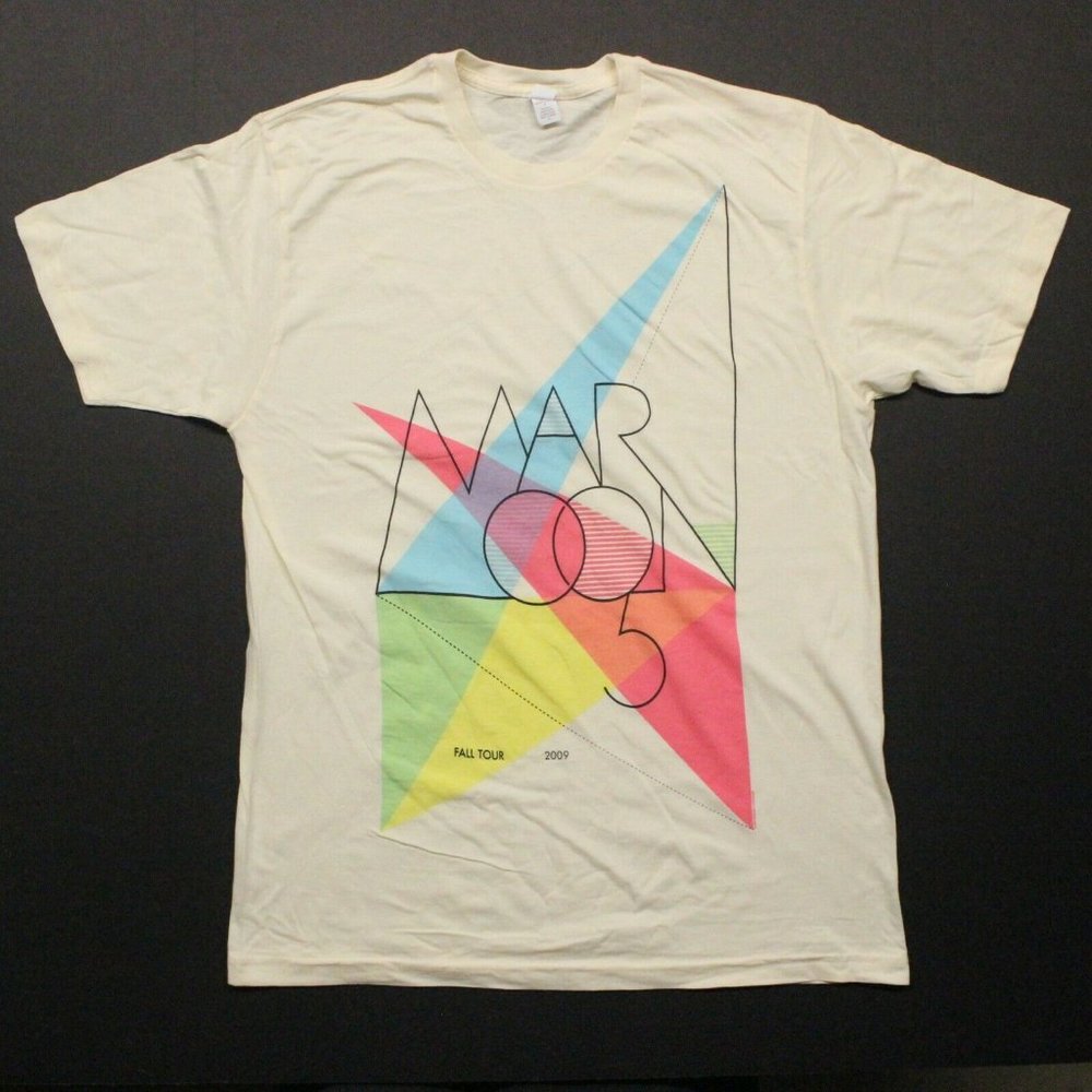 Maroon 5 2009 Fall College Tour Tee - 2XL